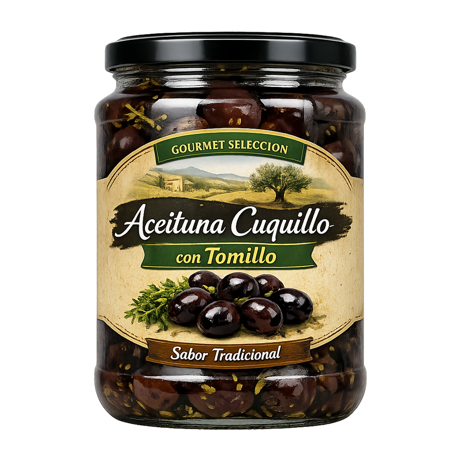 Aceituna Cuquillo con Tomillo