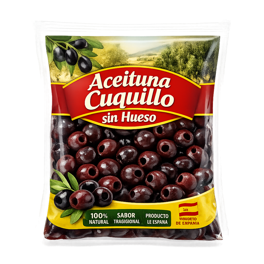 Aceituna Cuquillo sin Hueso