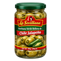 Aceituna Verde Rellena de Chile Jalapeño
