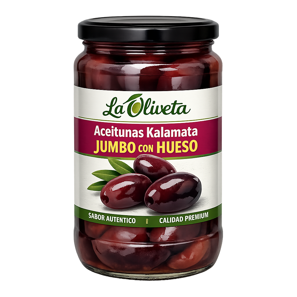 Aceitunas Kalamata Jumbo con Hueso