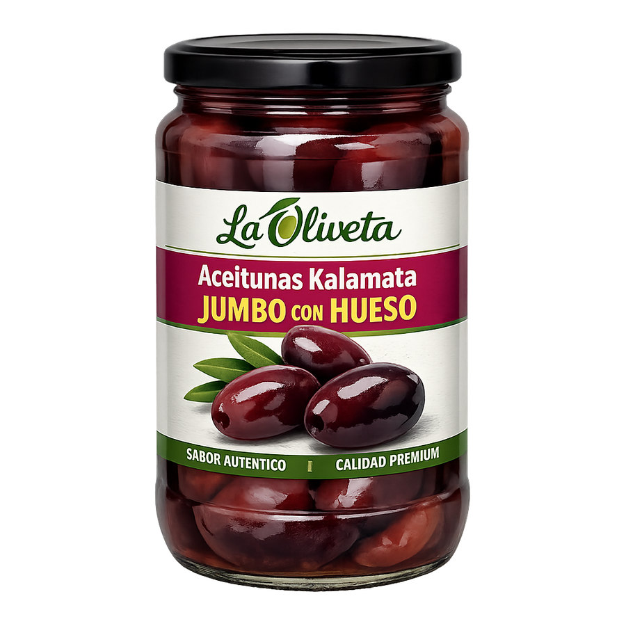 Aceitunas Kalamata Jumbo con Hueso