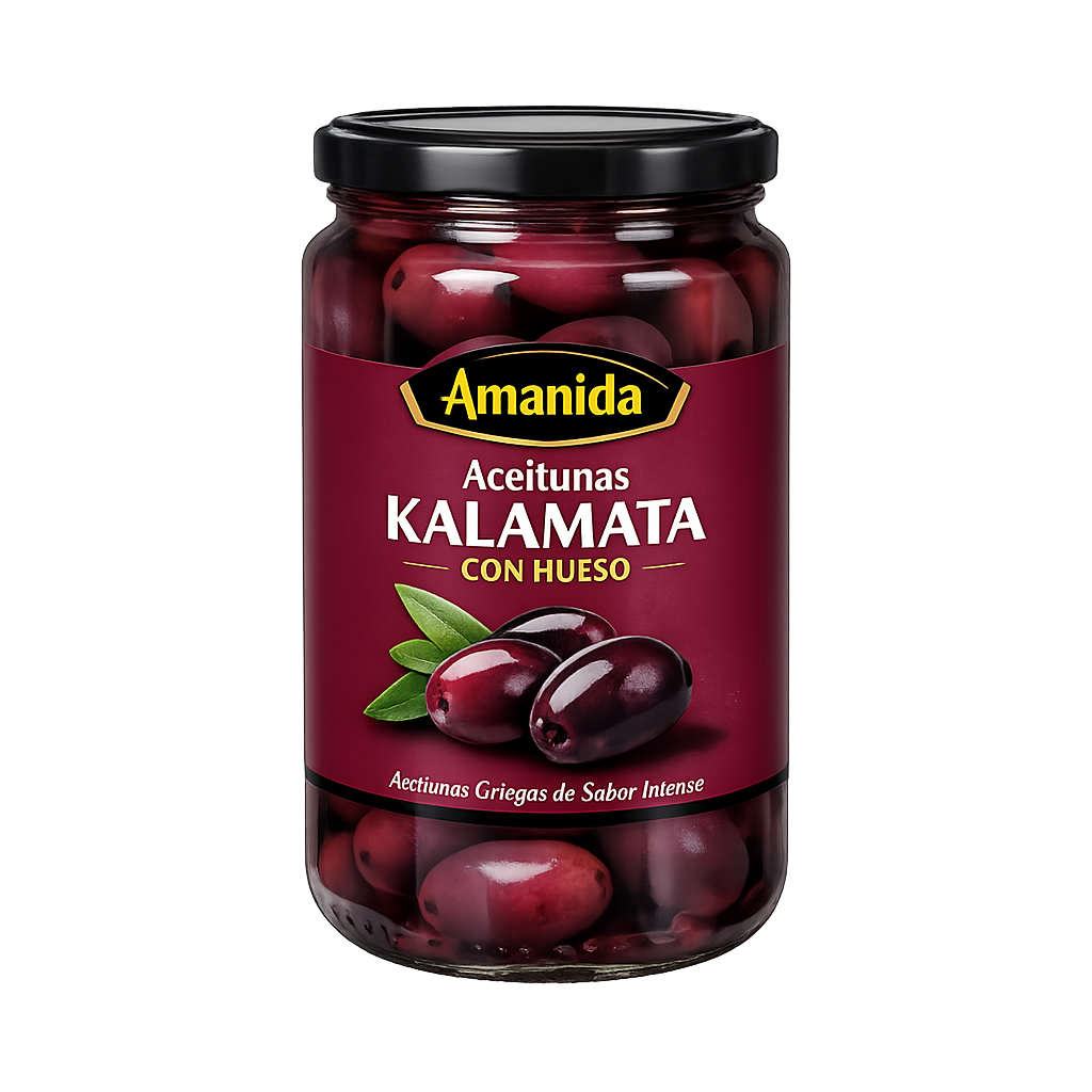 Aceitunas Kalamata con Hueso Amanida