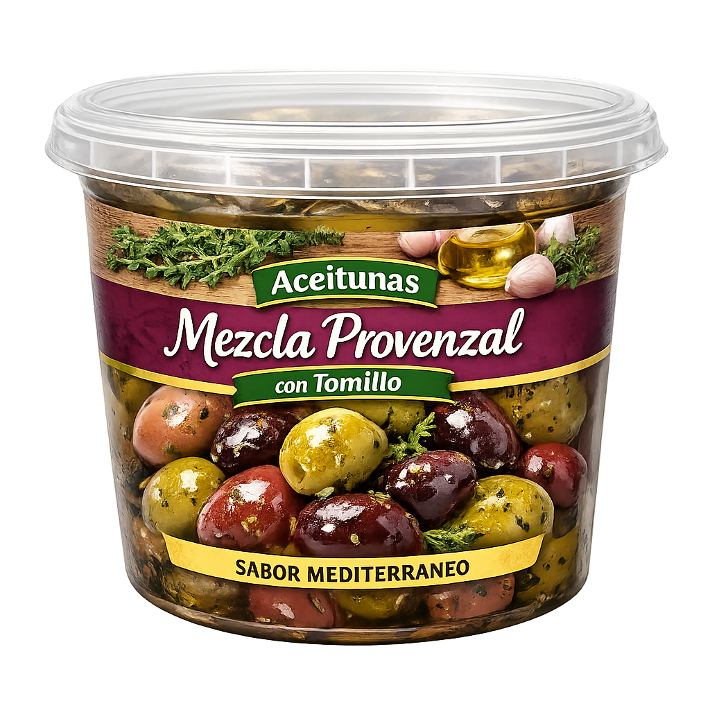 Aceitunas Mezcla Provenzal con Tomillo