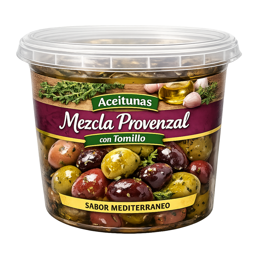 Aceitunas Mezcla Provenzal con Tomillo