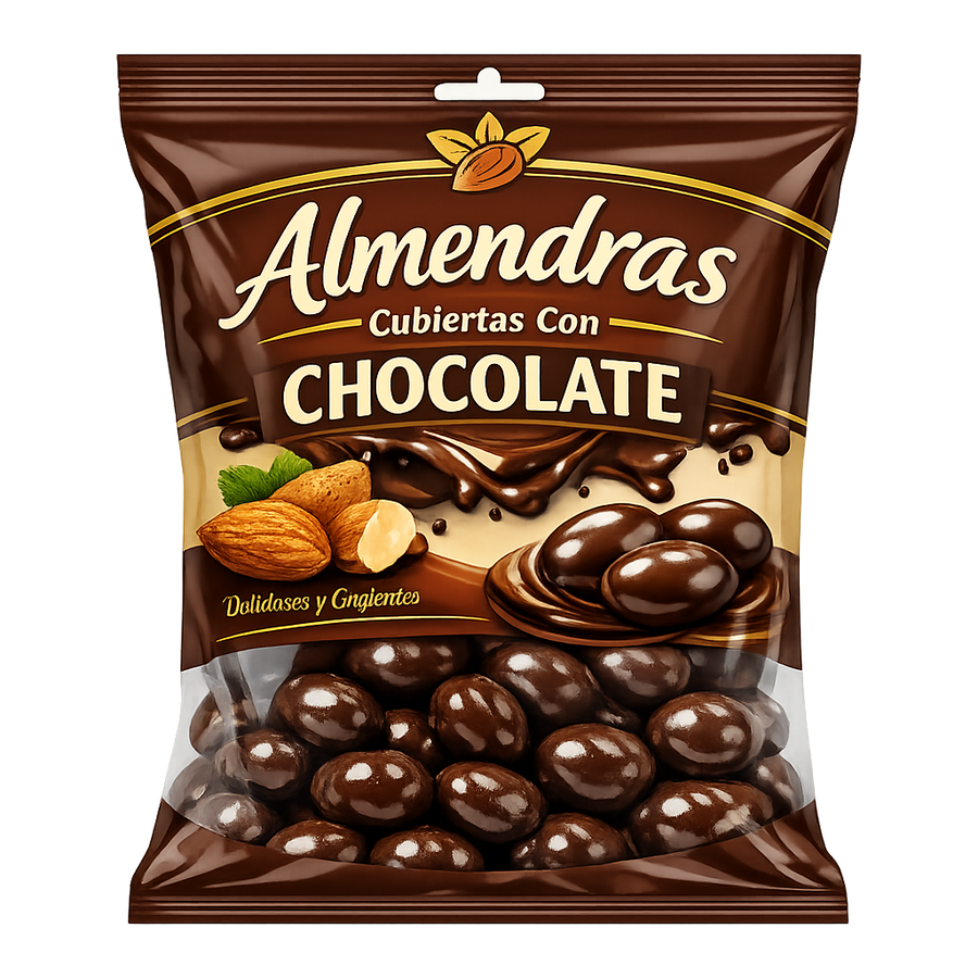 Almendras Cubiertas Con Chocolate