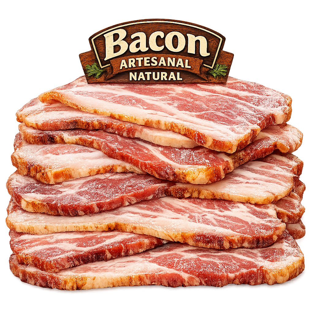 Bacon artesanal natural