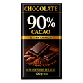 Barra De Chocolate 90% Cacao