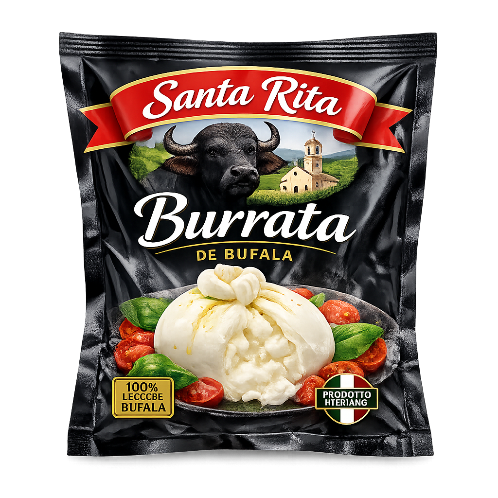 Burrata de Búfala Santa Rita