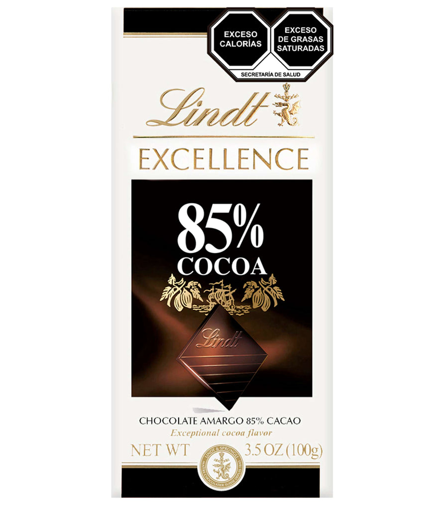 Chocolate Amargo 85% Cacao Lindt Excellence