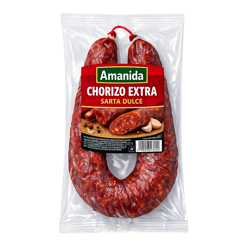 Chorizo Extra Sarta Dulce, Amanida