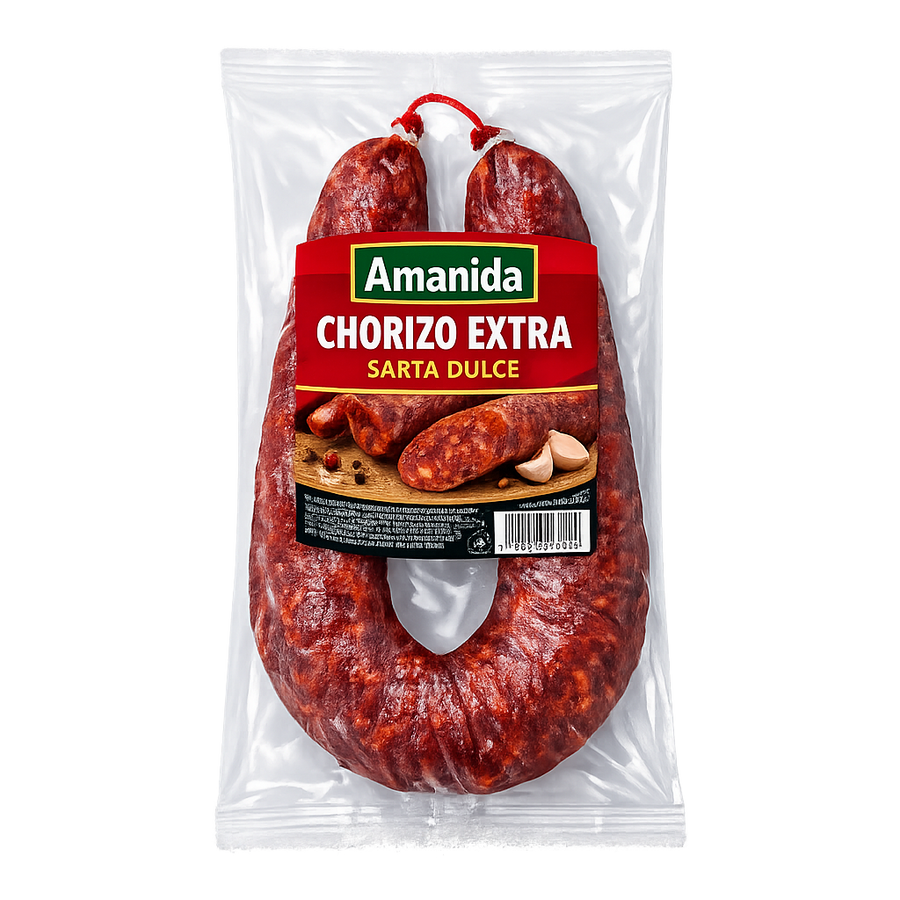 Chorizo Extra Sarta Dulce, Amanida