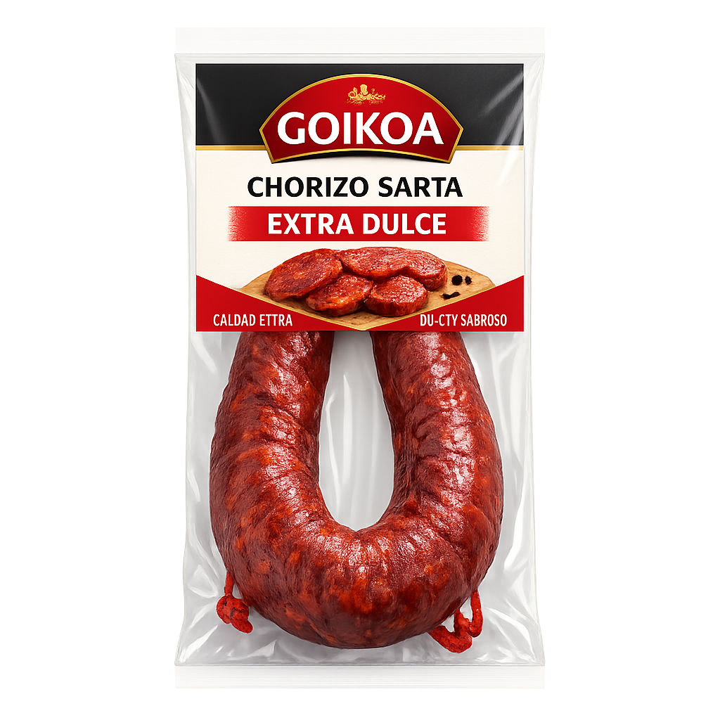 Chorizo Sarta Extra Dulce, Goikoa