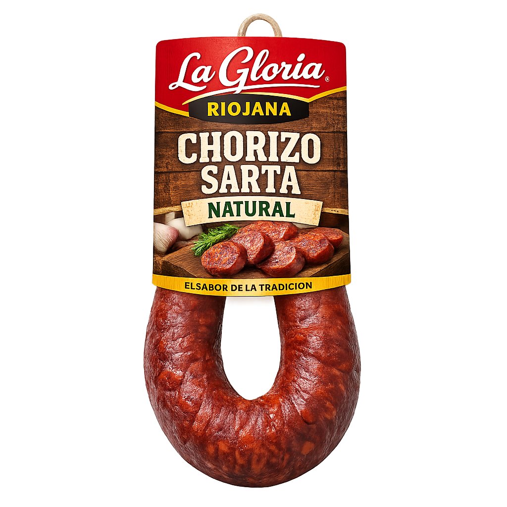 Chorizo Sarta Natural, La Gloria Riojana