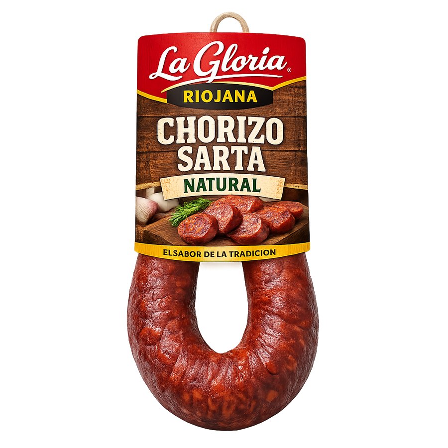 Chorizo Sarta Natural, La Gloria Riojana