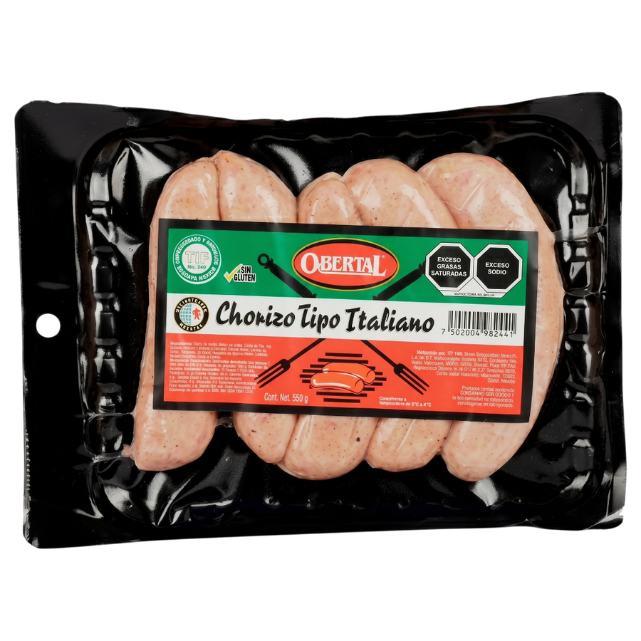 Chorizo Tipo Italiano, Obertal