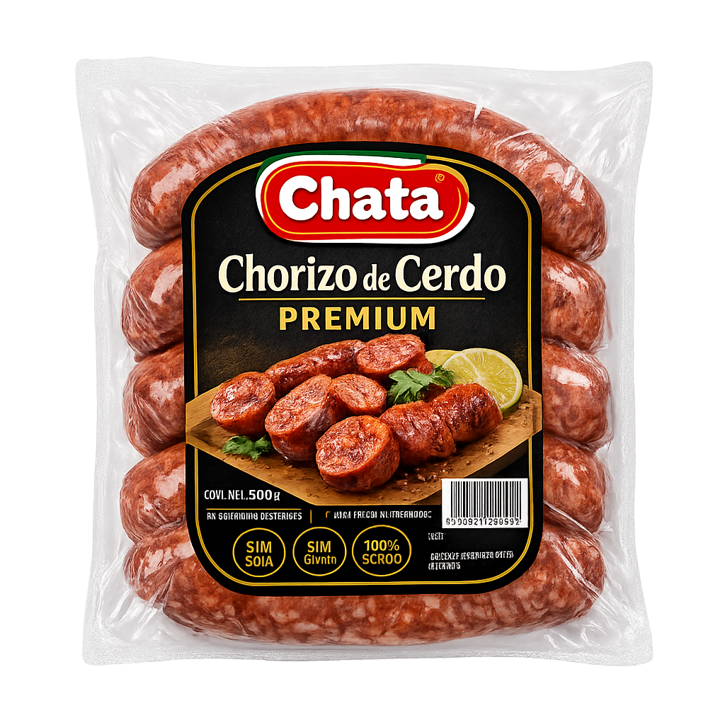 Chorizo de Cerdo Premium, Chata