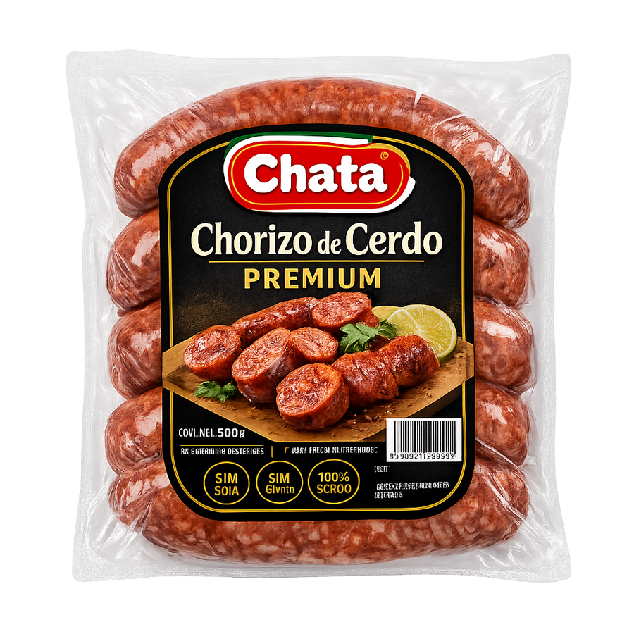 Chorizo de Cerdo Premium, Chata