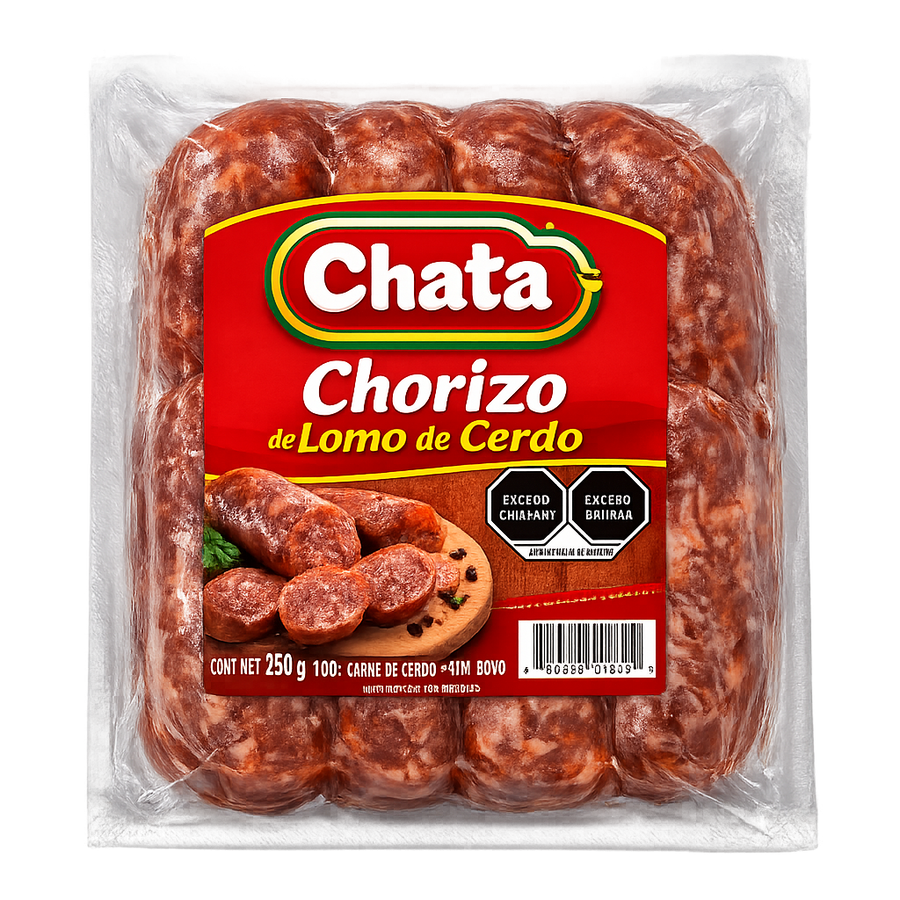 Chorizo de Lomo de Cerdo, Chata