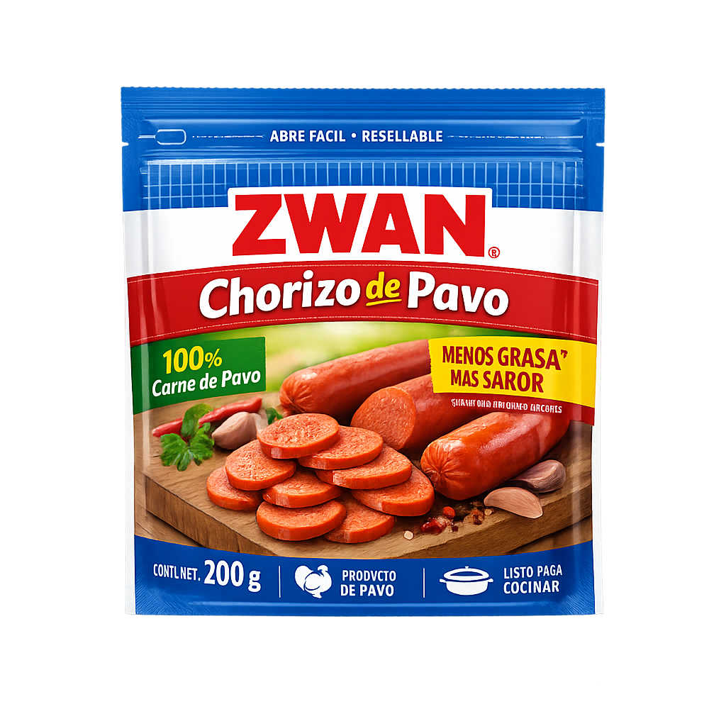 Chorizo de Pavo, Zwan