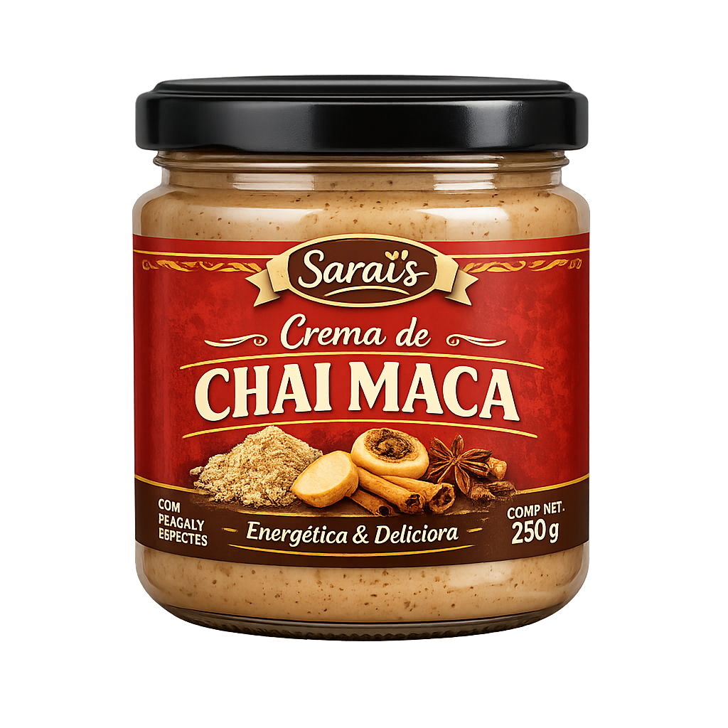 Crema de Chai Maca Sarais