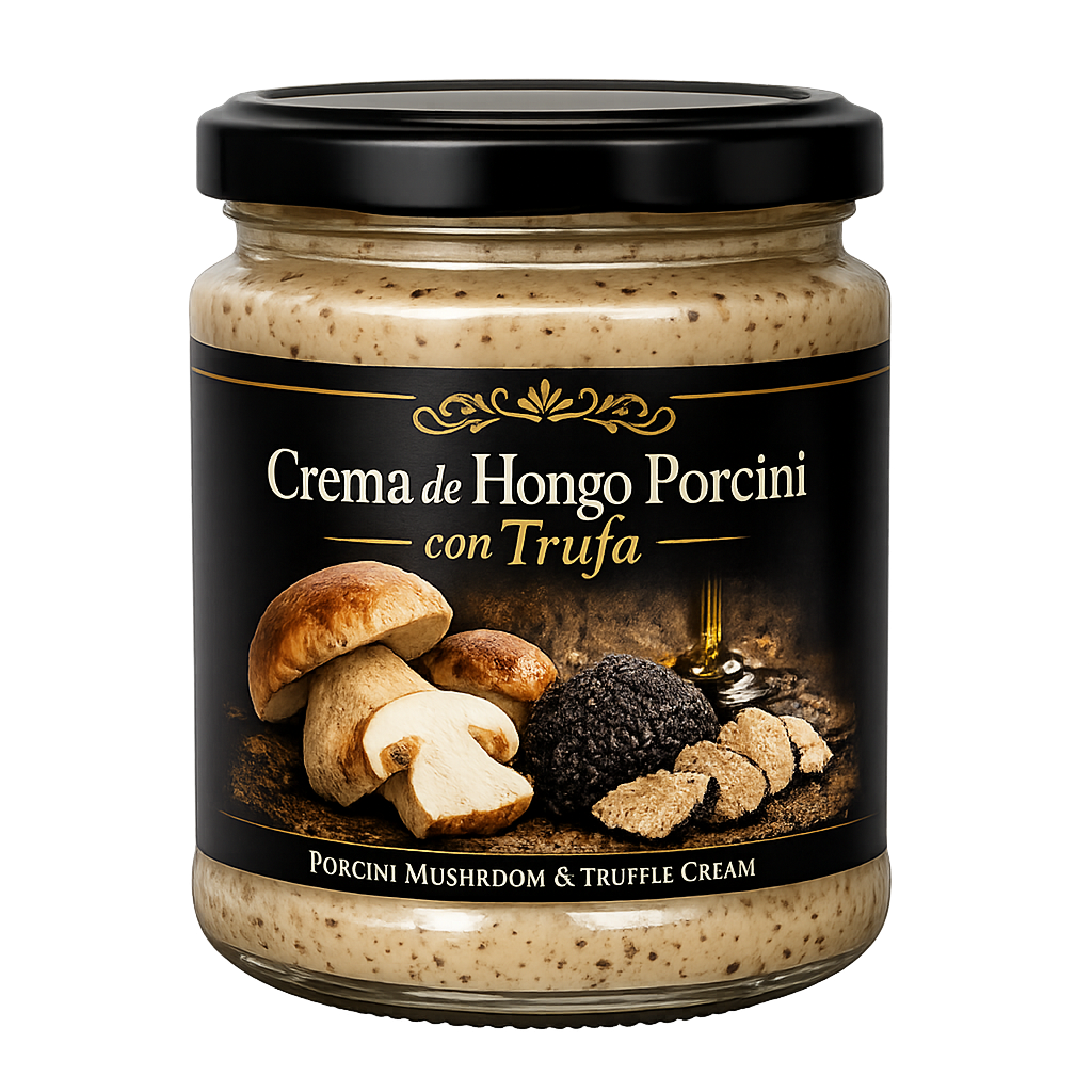 Crema de Hongo Porcini con Trufa