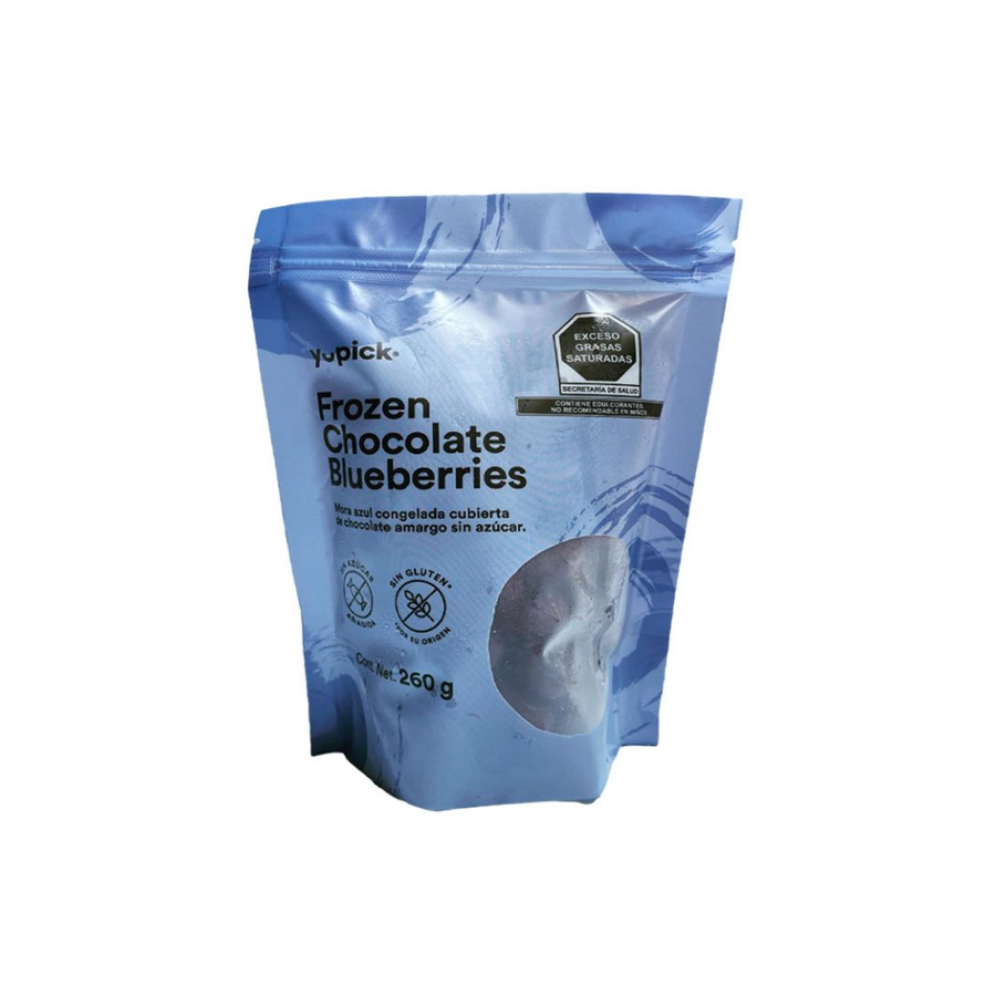 Frozen Chocolate Blueberries