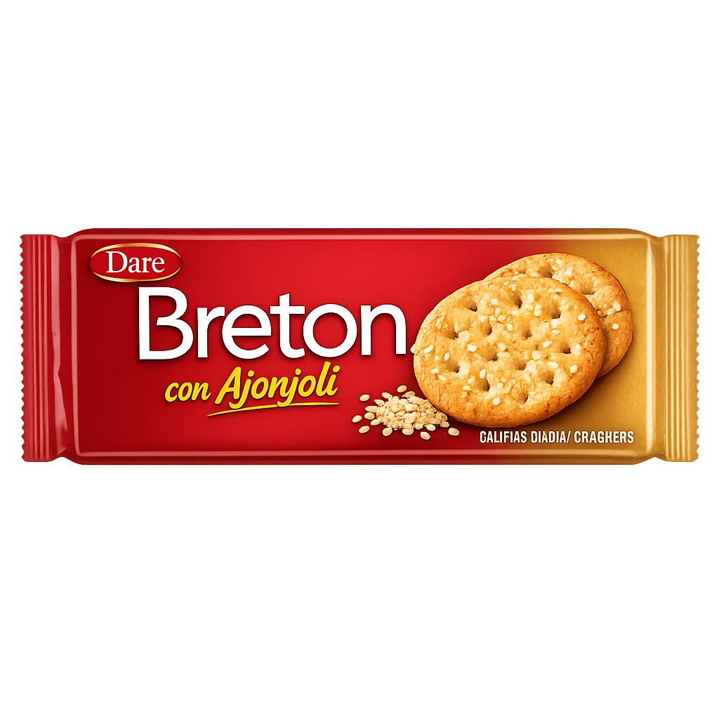 Galleta Breton con ajonjolí Dare