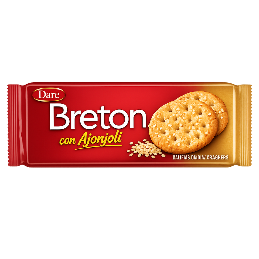 Galleta Breton con ajonjolí Dare
