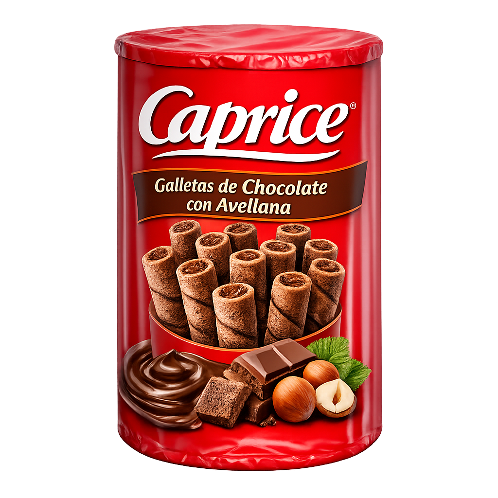 Galletas de chocolate con avellana Caprice