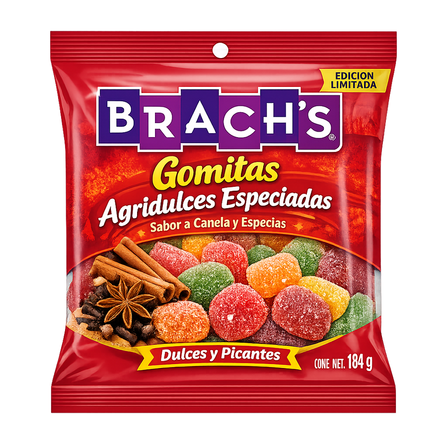 Gomitas Agridulces Especiadas Brachs