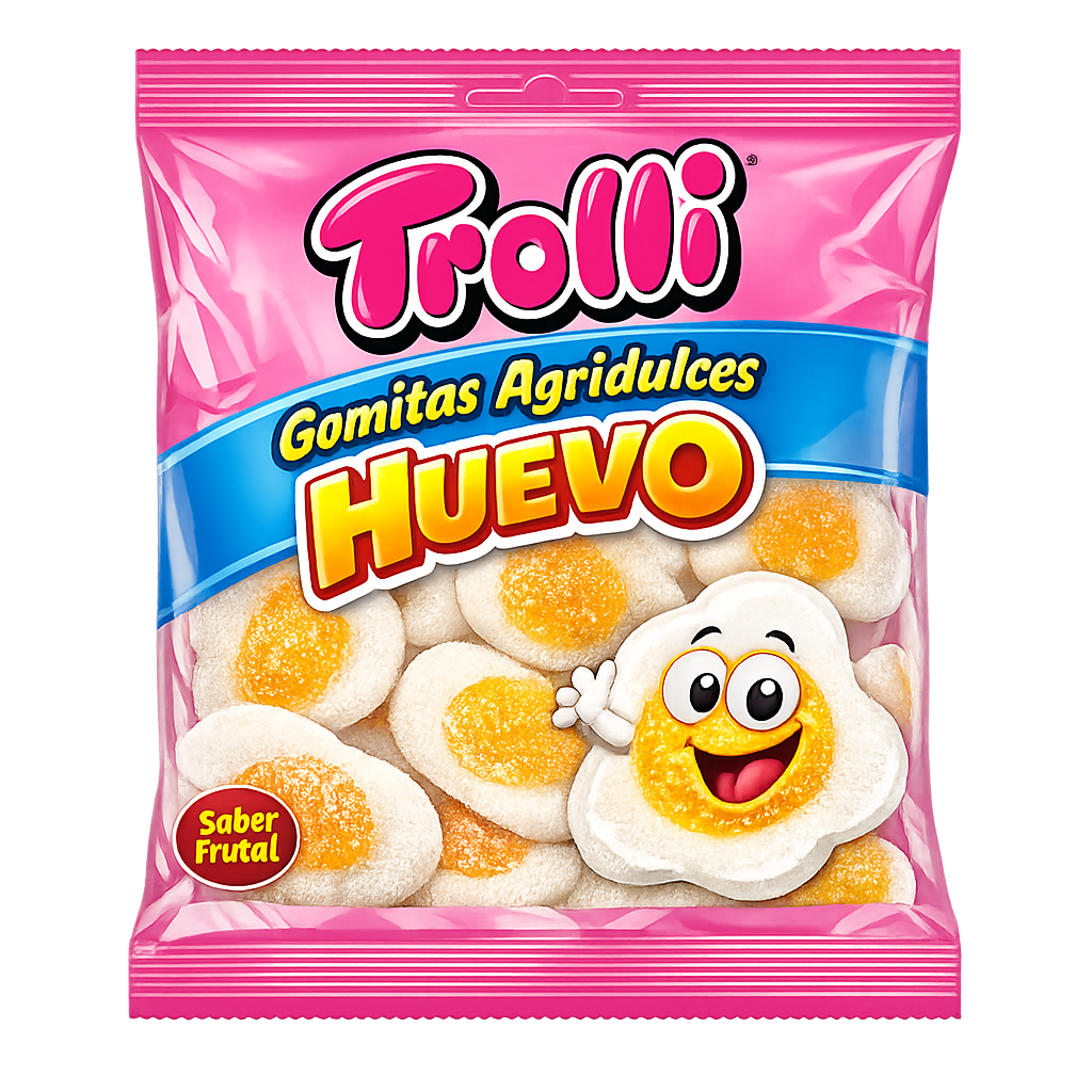 Gomitas Agridulces Huevo Trolli