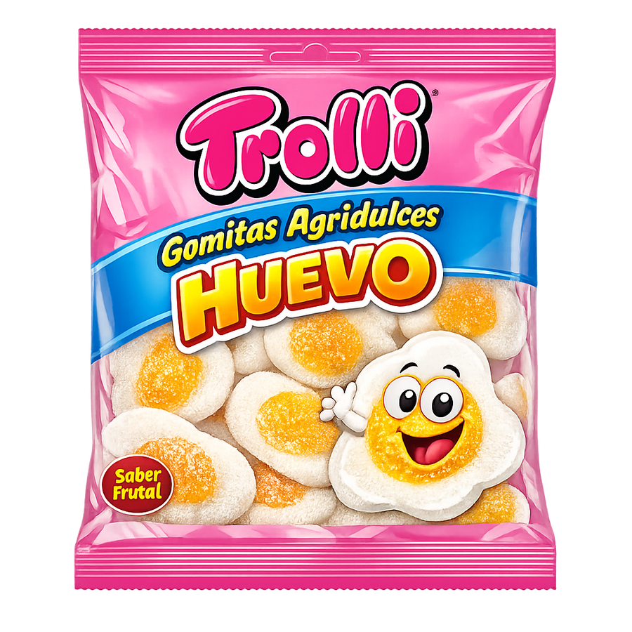 Gomitas Agridulces Huevo Trolli