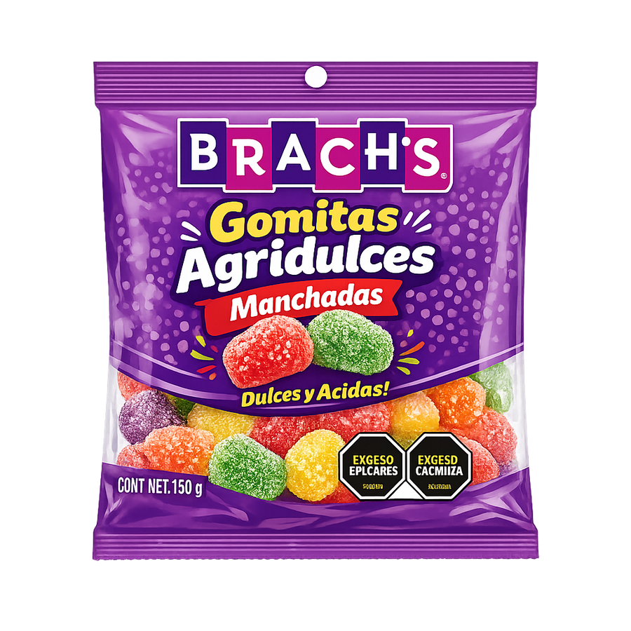 Gomitas Agridulces Manchadas Brachs