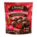 Gomitas De Fresa Cubiertas De Chocolate Chocology