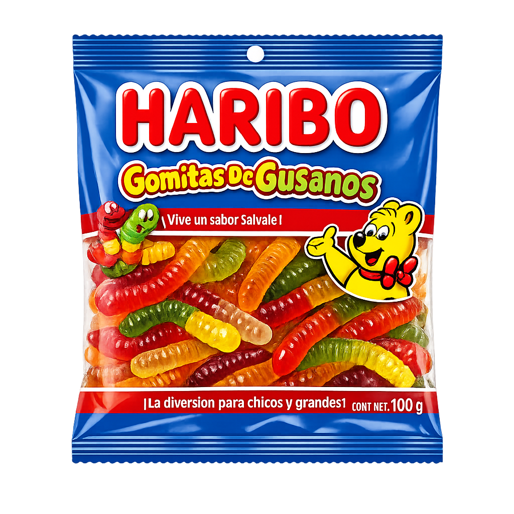Gomitas De Gusanos Haribo