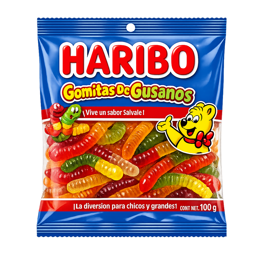 Gomitas De Gusanos Haribo