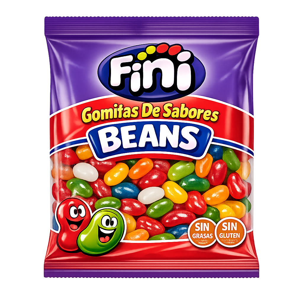 Gomitas De Sabores Beans Fini