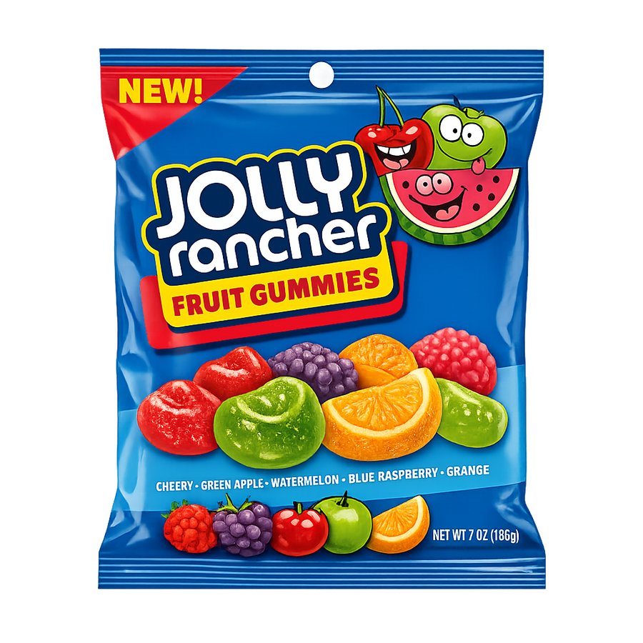 Gomitas De Sabores Frutales Jolly Rancher