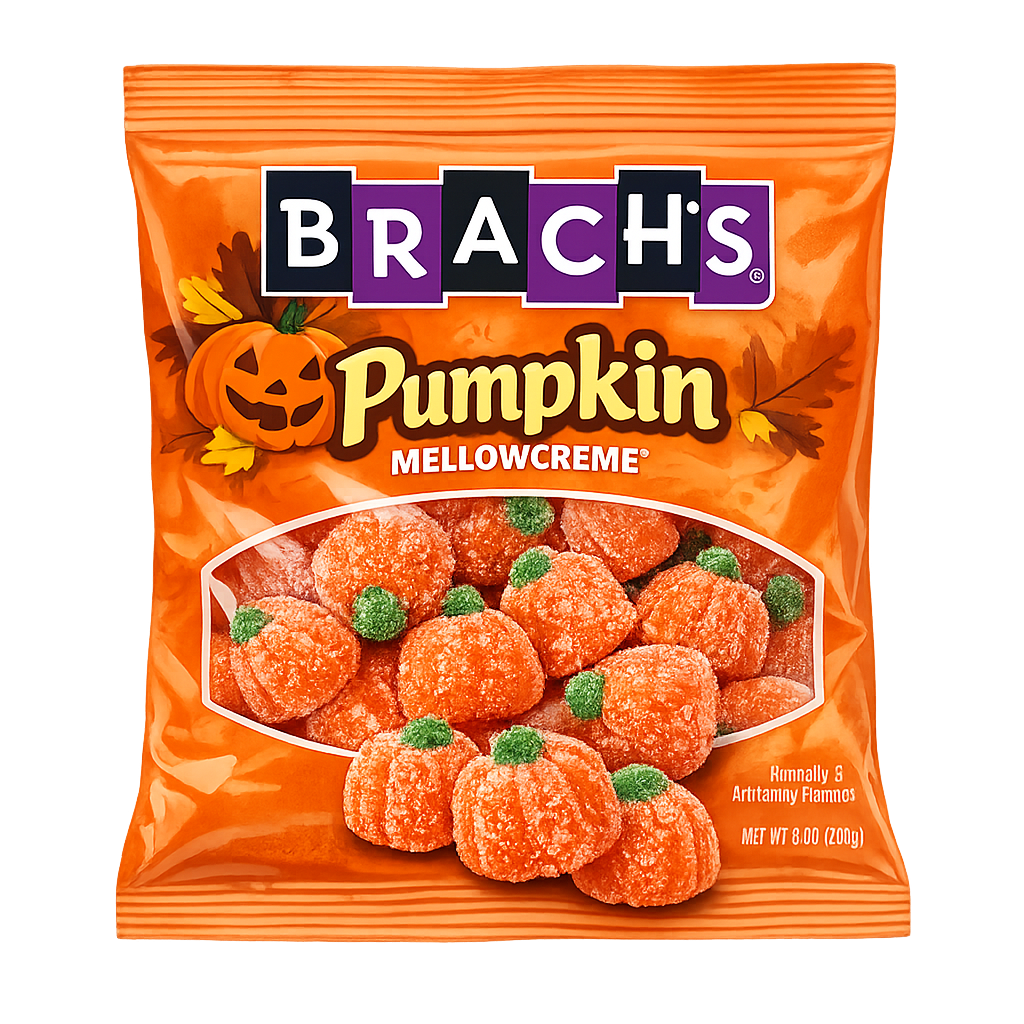 Gomitas Dulces En Forma De Calabaza Brachs