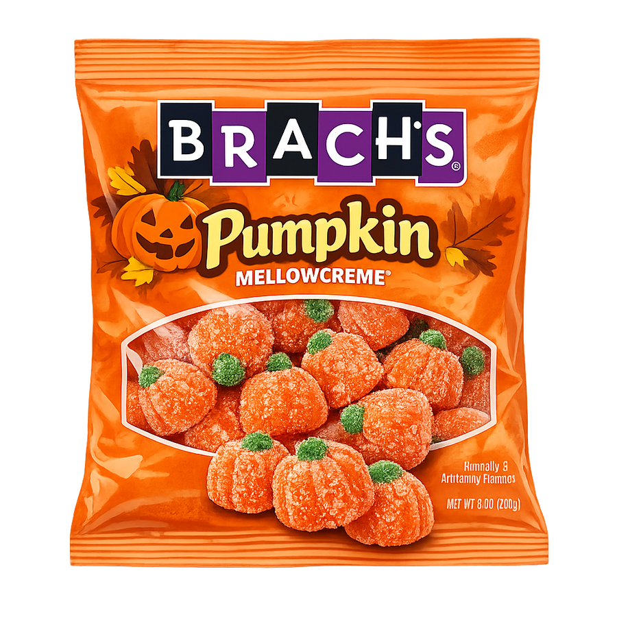 Gomitas Dulces En Forma De Calabaza Brachs