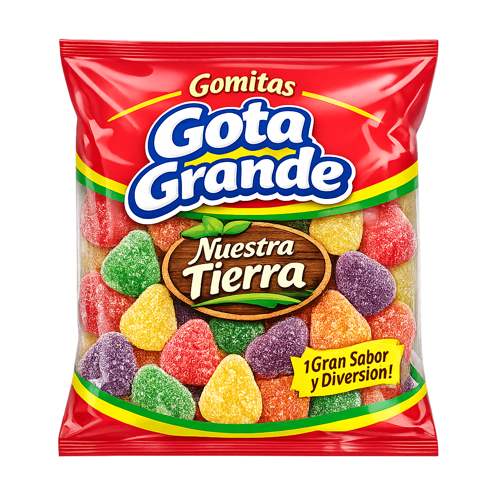 Gomitas Gota Grande Nuestra Tierra
