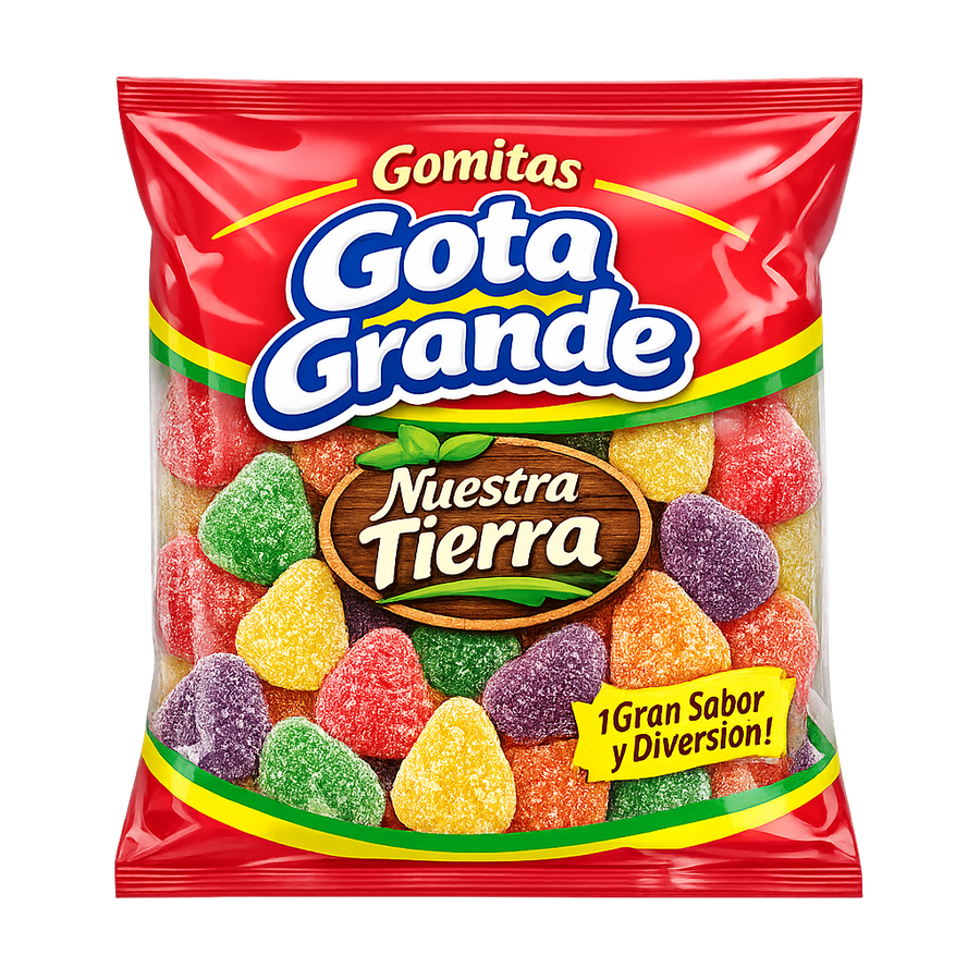Gomitas Gota Grande Nuestra Tierra