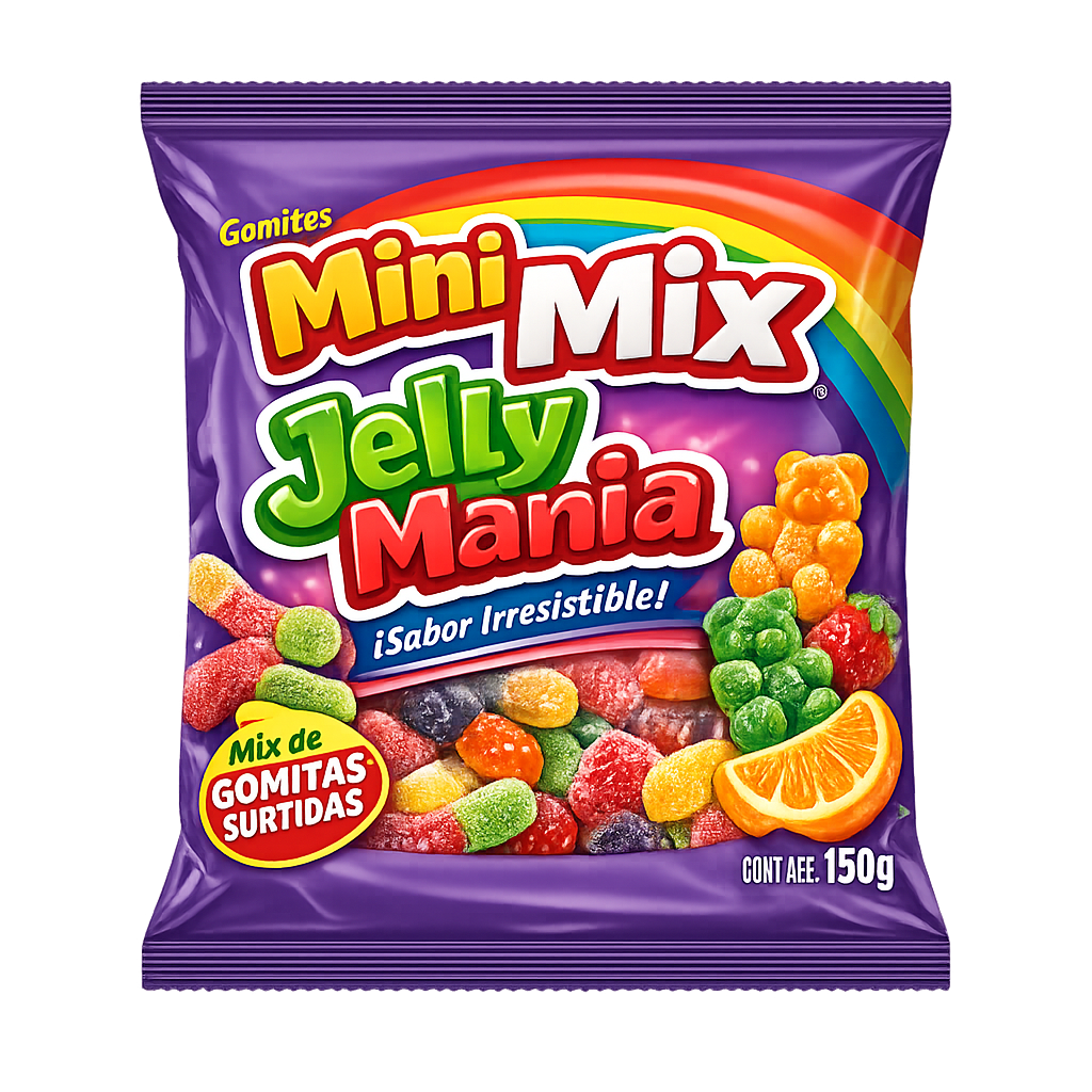 Gomitas Mini Mix Jelly Mania