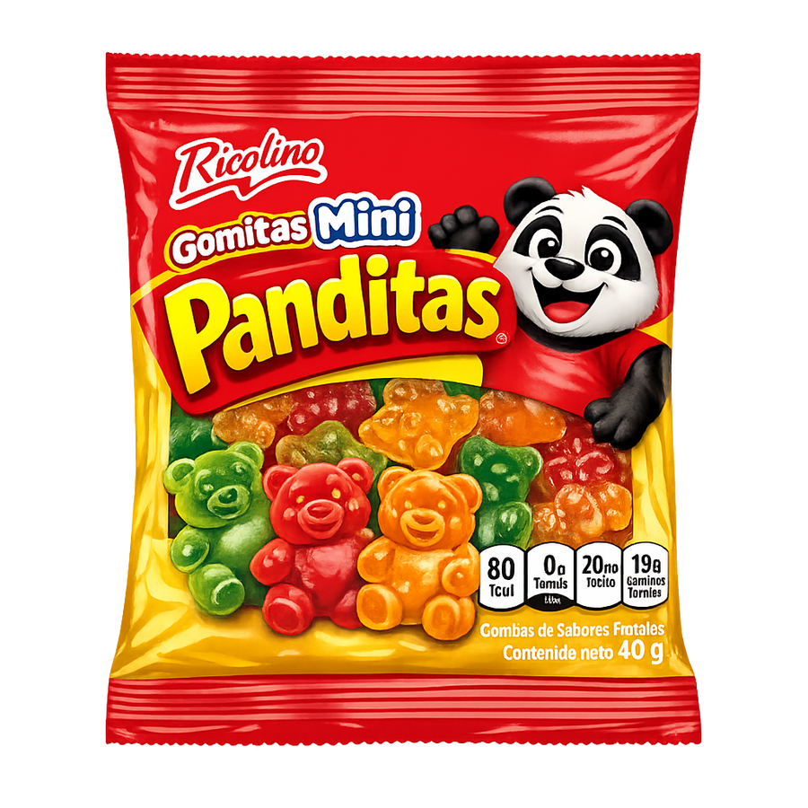 Gomitas Mini Panditas Ricolino