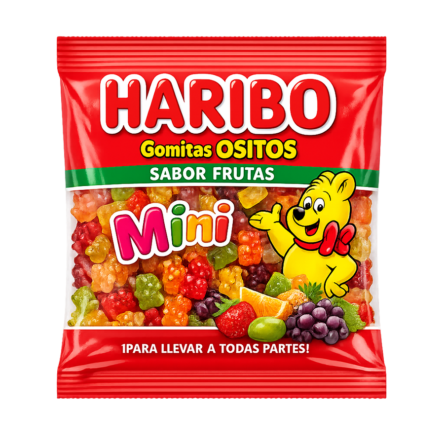 Gomitas Ositos Sabor Frutas Mini Haribo