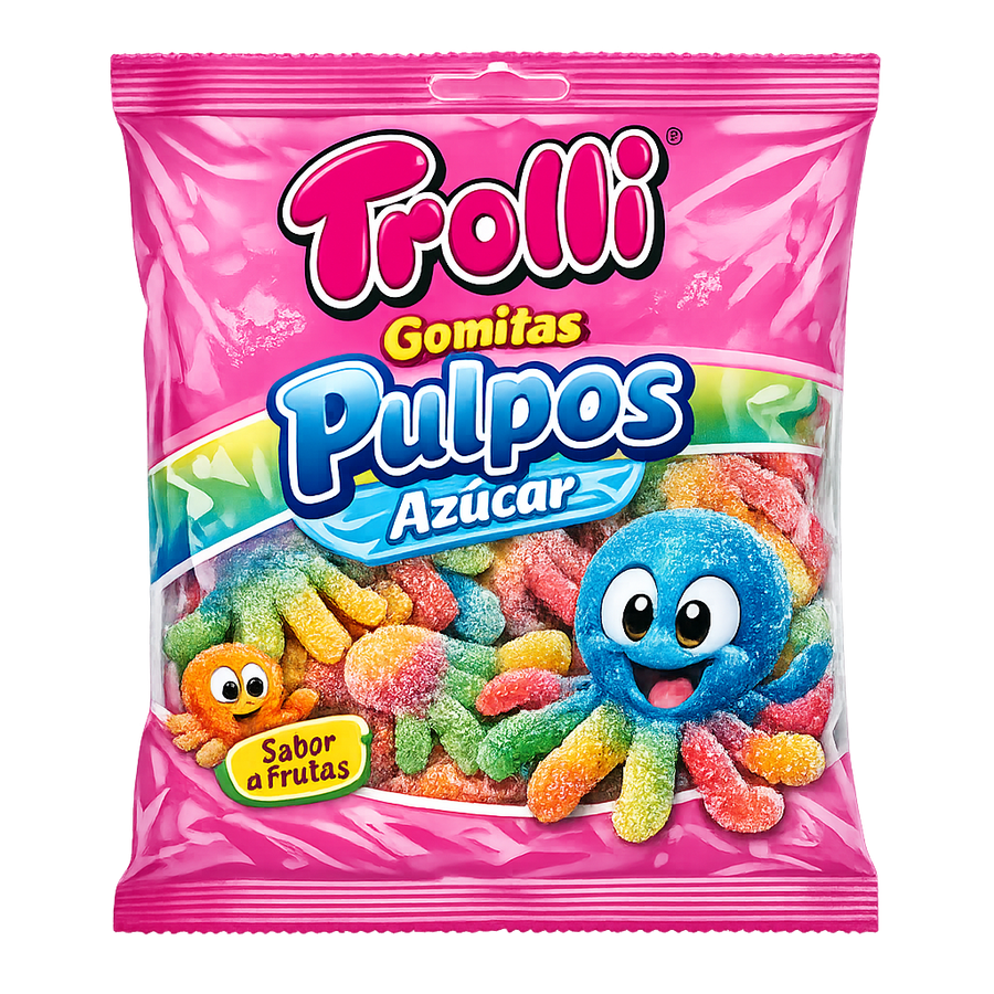 Gomitas Pulpos Azúcar Trolli