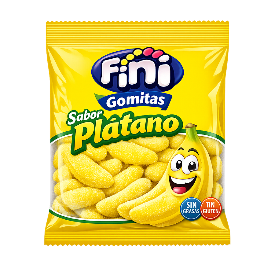 Gomitas Sabor Plátano Fini
