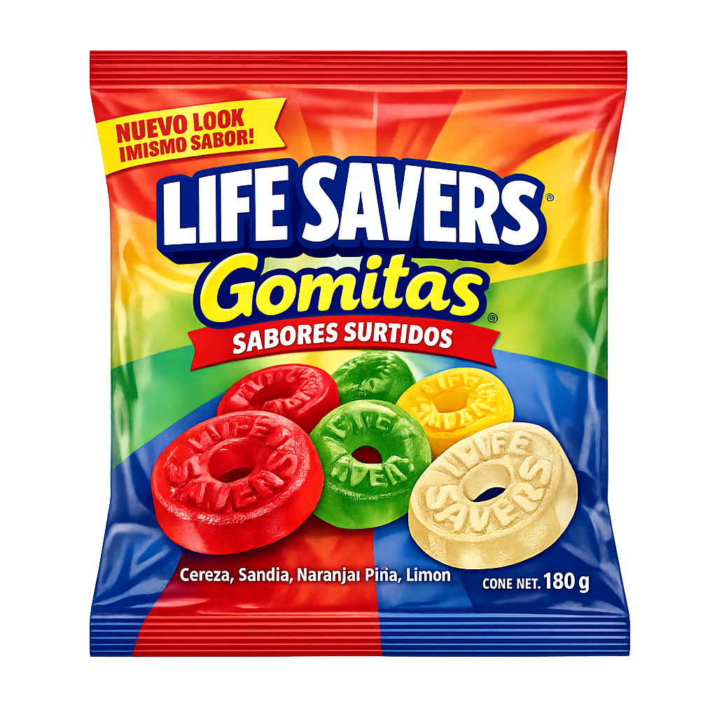 Gomitas Sabores Surtidos Life Savers