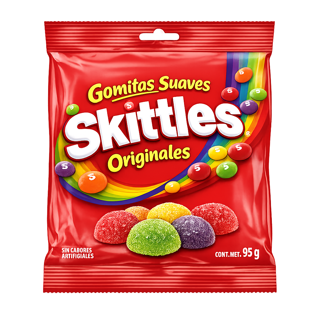 Gomitas Suaves Originales Skittles
