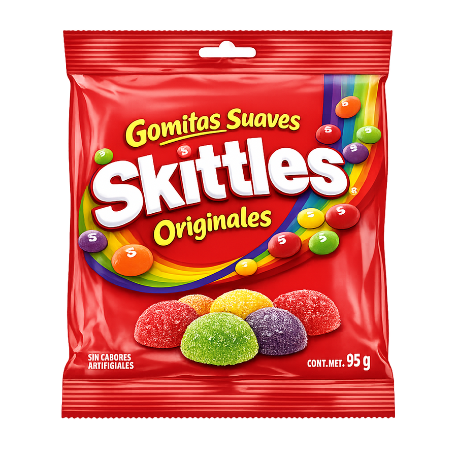 Gomitas Suaves Originales Skittles